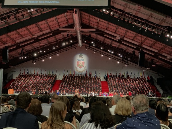Convocation ceremony at the Schulich School of Business